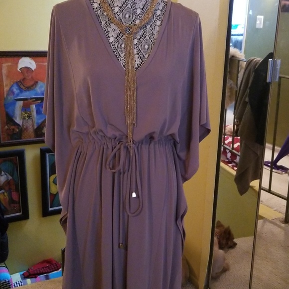 Calvin Klein Dresses & Skirts - Calvin Klein taupe color dress sz 12